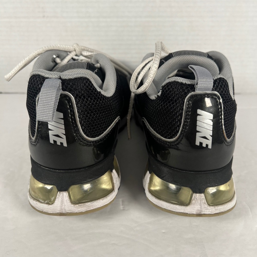 Nike Air Max Trainer 1 Womens 8 Black Metallic Silver Running Shoes 388379-001 - Picture 3 of 6
